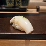 鮨 こしかわ - スミイカ　握り