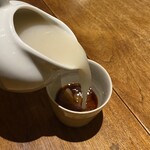 しおて - 蕎麦湯