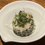 しおて - お通し（そば寿司）