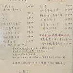 しおて - メニュー③（2025.10某日）