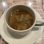 HAMBURG RESTAURANT Chami - コンソメスープ