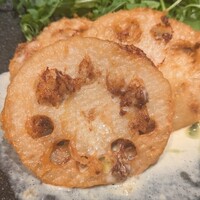アダッキオ - レンコンと里芋のはさみ揚げ アダッキオ - レンコンと里芋のはさみ揚げ
