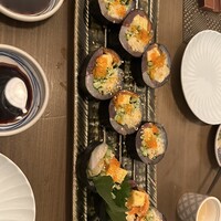 ととら - 鮮魚のガリ大葉巻き