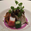舞桜 - 料理写真:鮑とタラバガニの前菜