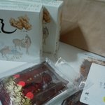 やわらか柚子昆布、つぶ昆、とろとろ昆布２種類