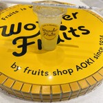 ワンダーフルーツ - ドリンク写真:「レモネード M」421円税込み♫