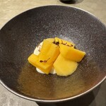 一刻 - 柿の白和え