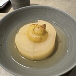 一刻 - 大根の田楽　柚子胡椒味噌