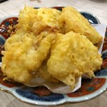 旬菜和味 - 蓮根天ぷら