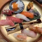 グルメ廻転寿司 　まぐろ問屋　三浦三崎港 恵み 渋谷ヒカリエ店 - 