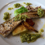 アダンソニア - お魚料理「太刀魚のグリル」。和風？ 洋風？ めちゃ美味でしたー。