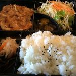 友雅亭 - しょうが焼き弁当