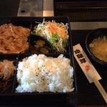 友雅亭 - しょうが焼き弁当630円（税別）