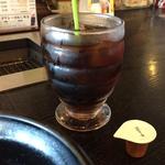 友雅亭 - ランチサービスのアイスコーヒー