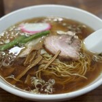 ラーメンきむら  - 料理写真:細麺で鶏ガラ醤油ラーメン