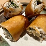 酒肴あおもん - 鱧の春巻き