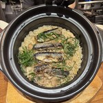 325716316 - 秋刀魚と生姜の炊き込みご飯