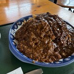 くいしん坊 - ハーフ＆ハーフとんかつ（大盛）