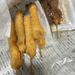 のんき屋 - 【お持ち帰り】串カツ、奥は串カツ(ミソ)