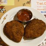 南印度ダイニング ポンディバワン - 野菜のカツレツ