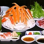 hokkaidouryourikanisemmontentarabaya - ずわい蟹食べ放題牛しゃぶ食べ飲み放題