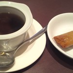 中国料理 成蹊 - ランチコース　春巻きとスープ