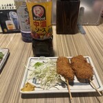 なか屋 - 串カツ2本で280円！！！！！