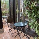 菓子工房ヴェールの丘 - テラス席