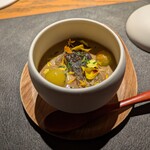 Yabu Distillery Restaurant 養父蒸溜所 - 秋刀魚の茶わん蒸し