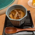 浪速 鮨波留加 - 松茸茶わん蒸し