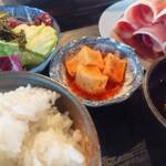 四五六 - 都萬牛焼きすき定食（1,380円）