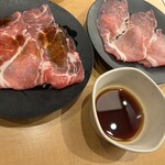 焼肉きんぐ - ポン酢焼きしゃぶも美味しかった。すき焼き追加
