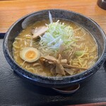 麺場 もっけい - もっけい味噌大盛+メンマ