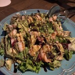 ONE on ONE - 海老とアボカドのチョップドサラダ