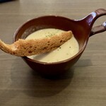 れすとらん仔馬 - セットのスープ