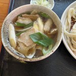 駕籠休み - 具沢山のつけ汁