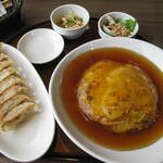 浜木綿 - 料理写真:餃子ランチセット