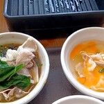 しゃぶ葉 - おお！うまい！ポン酢とすきタレ！他にも選べます！