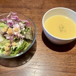 Fresco Caffe - サラダ・スープ付き