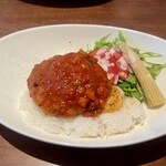 Fresco Caffe - 本日のハンバーグ880円
イタリアントマトソース