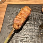 焼鳥 山香 - 土佐はちきん地鶏のトロ。その名の通りとろとろ。