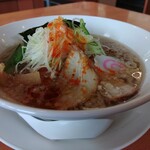 幸楽苑 - 背脂中華そば+千切りネギ