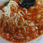 幸楽苑 - 唐辛子投入