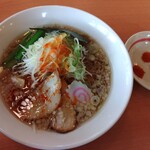 幸楽苑 - 背脂中華そば+トッピング