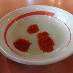 幸楽苑 - 唐辛子3