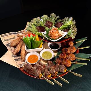 でですけの肉盛り