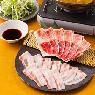 熊本名物の馬しゃぶ