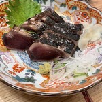 藁焼き鰹たたき 明神丸 - 