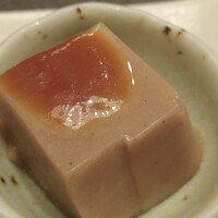 旗の台 うなぎ上松 - くず豆腐〜