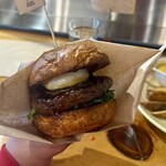 BurgerPOLICE -  《 POLICE  DE 月見 》♡ バーガー袋へ♡